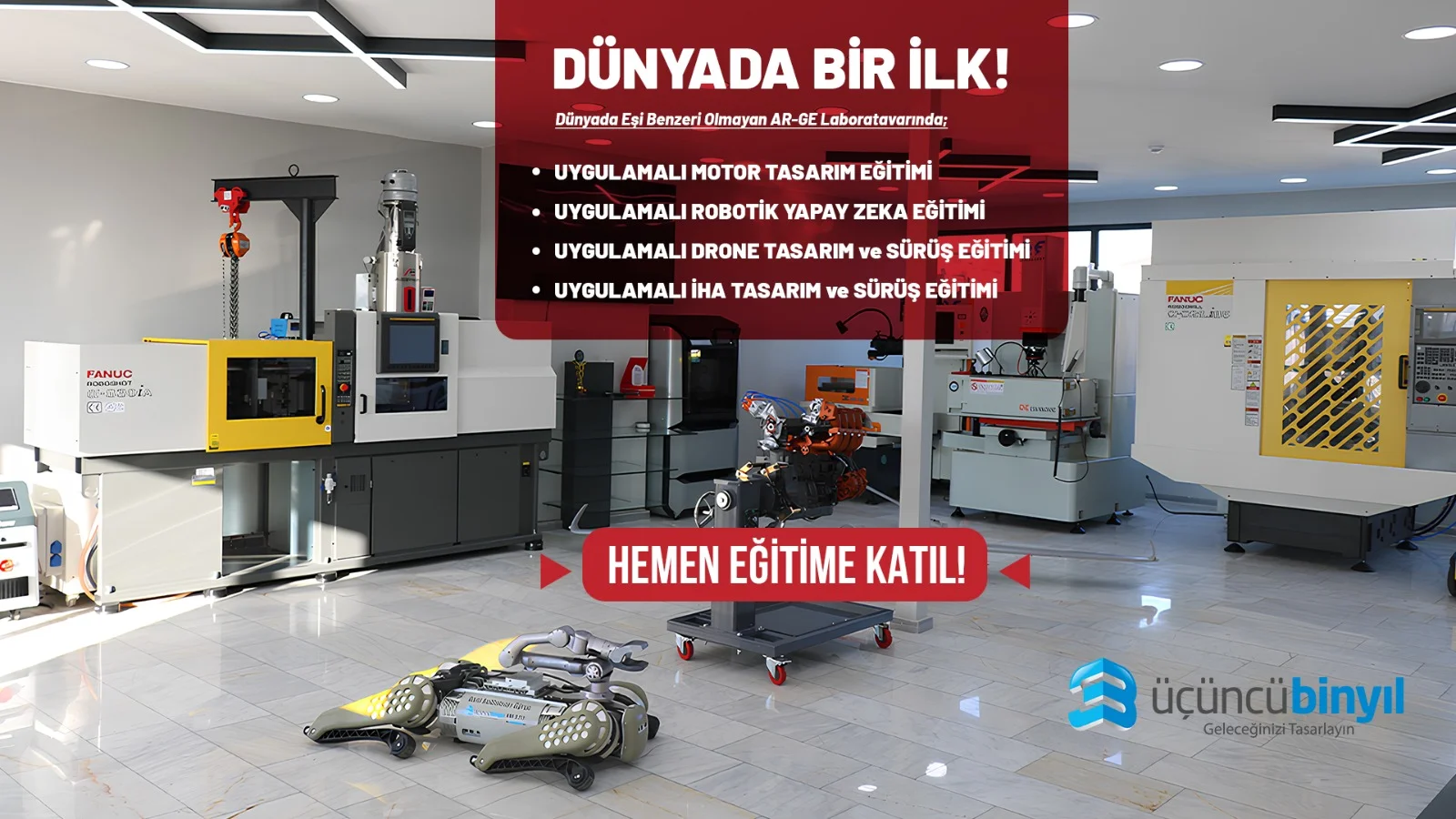 Üçüncü Binyıl Akademi Tarafından İstanbul- Kadıköy’de İleri Teknoloji AR-GE Laboratuvarı Açıldı!