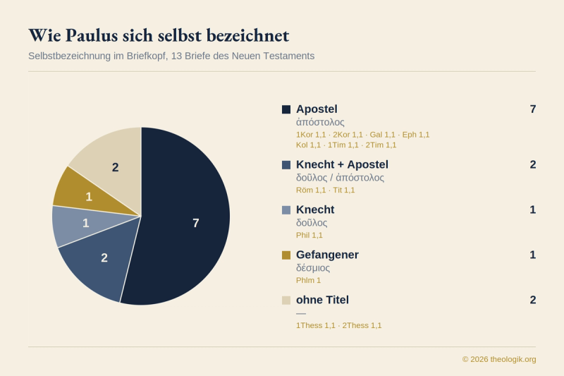 Wie Paulus sich selbst bezeichnet