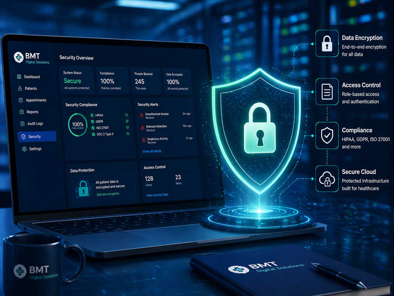 Security and compliance - Secure healthcare data protection systems