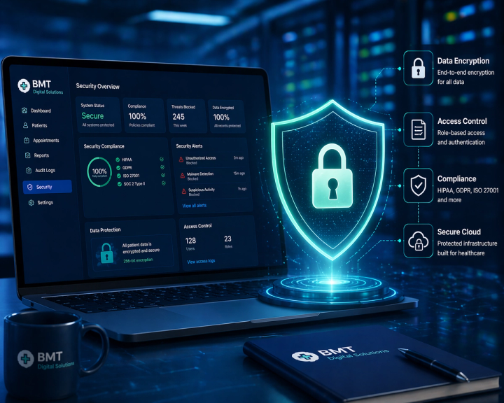 Security and compliance - Secure healthcare data protection systems