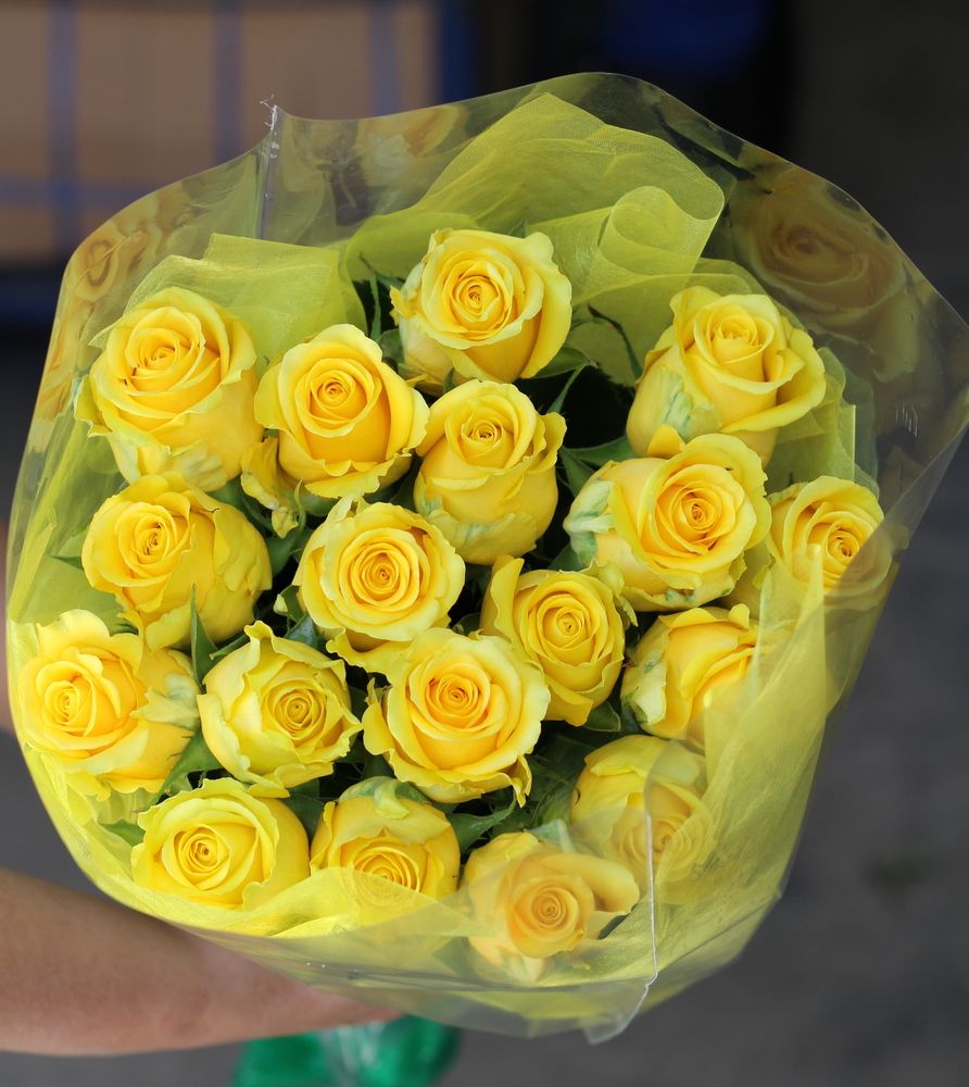 Bouquet of Yellow Roses