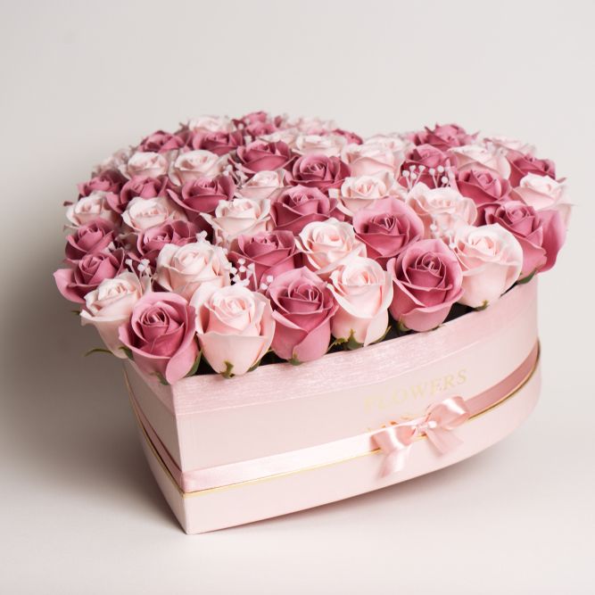 Heart shaped  flower box