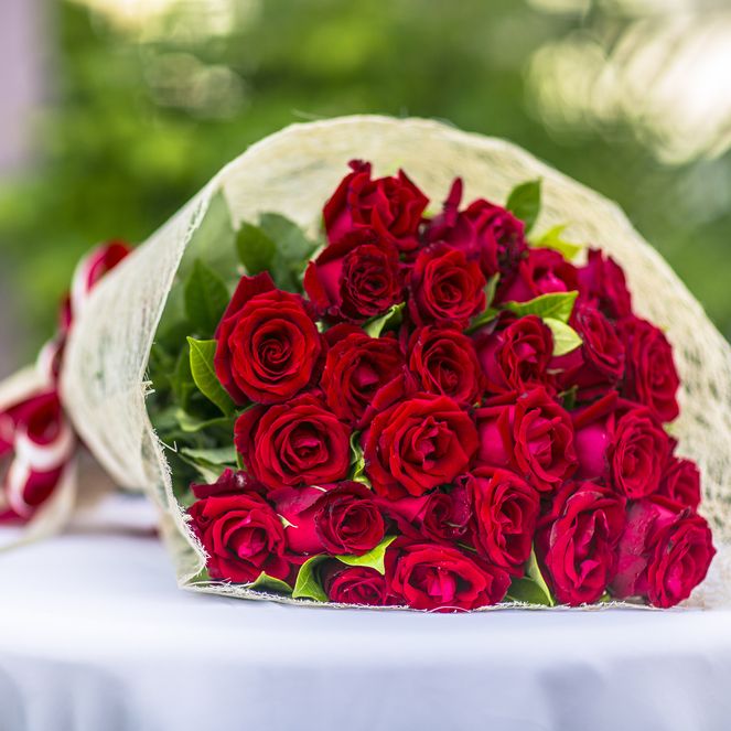 2 Dozen Red Classic Roses