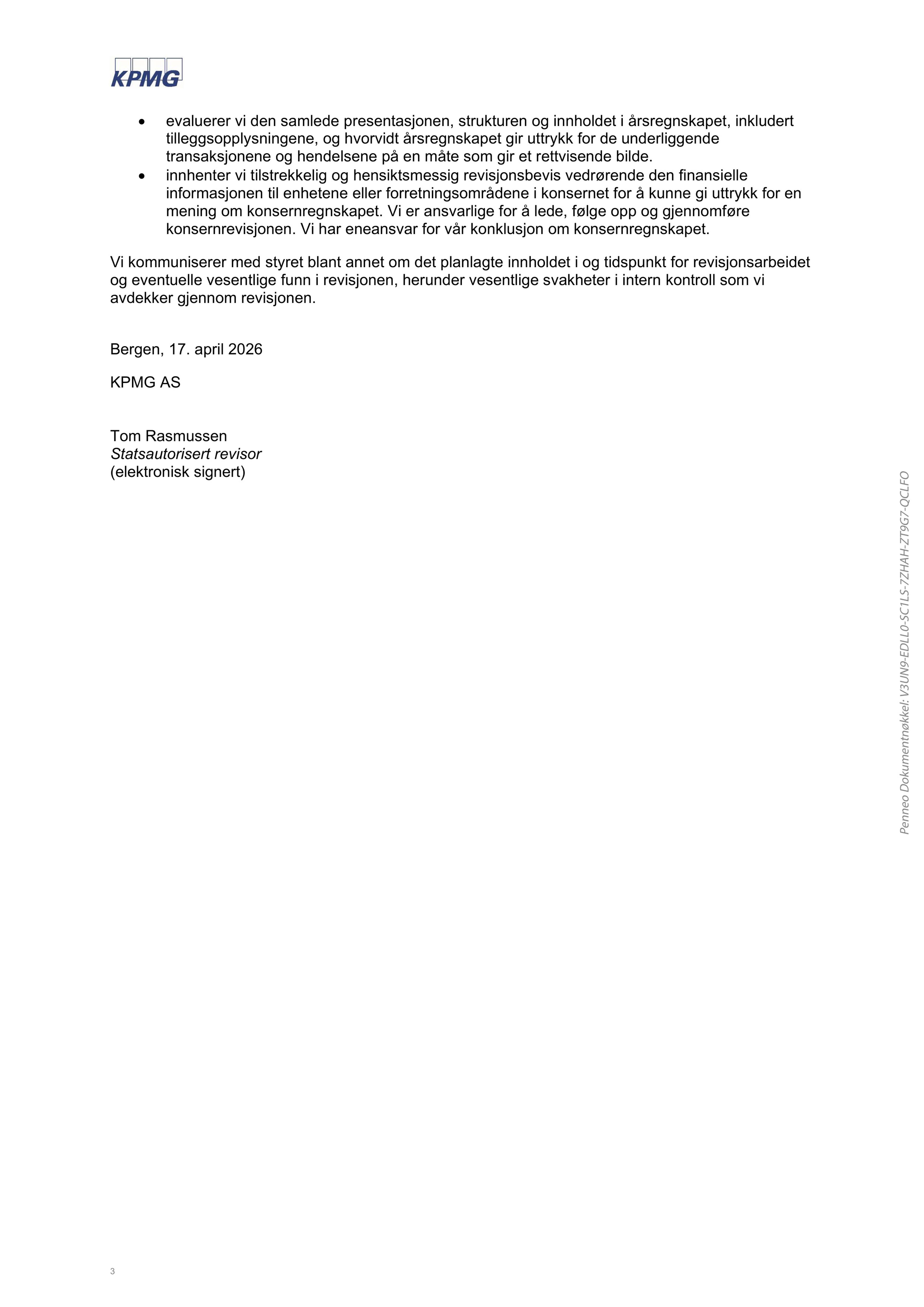 Revisors beretning side 3