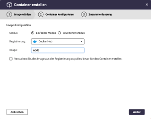 1 - Create Container