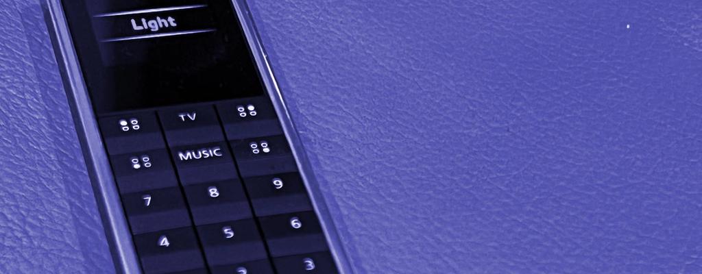 Beoremote One showing light menu entry in display