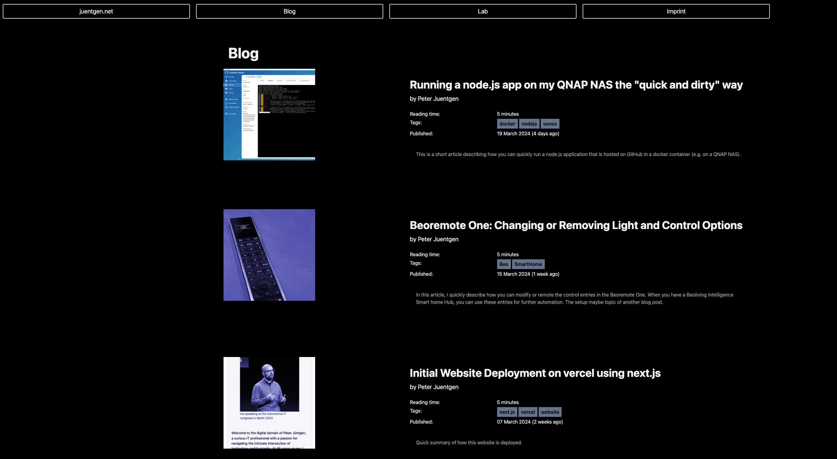 Cover image from Initial Website Deployment on vercel using next.js