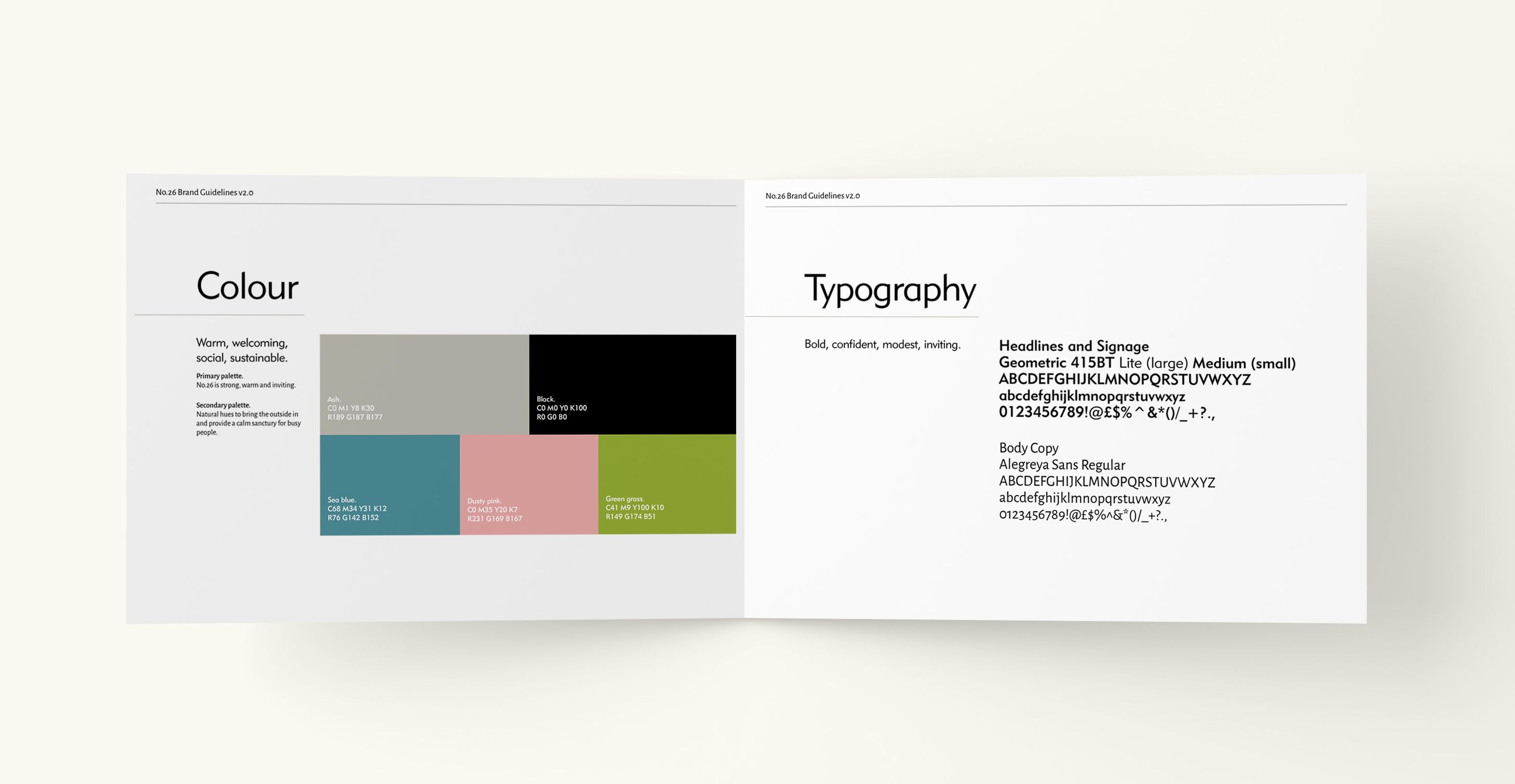 No.26 Brand Guidelines