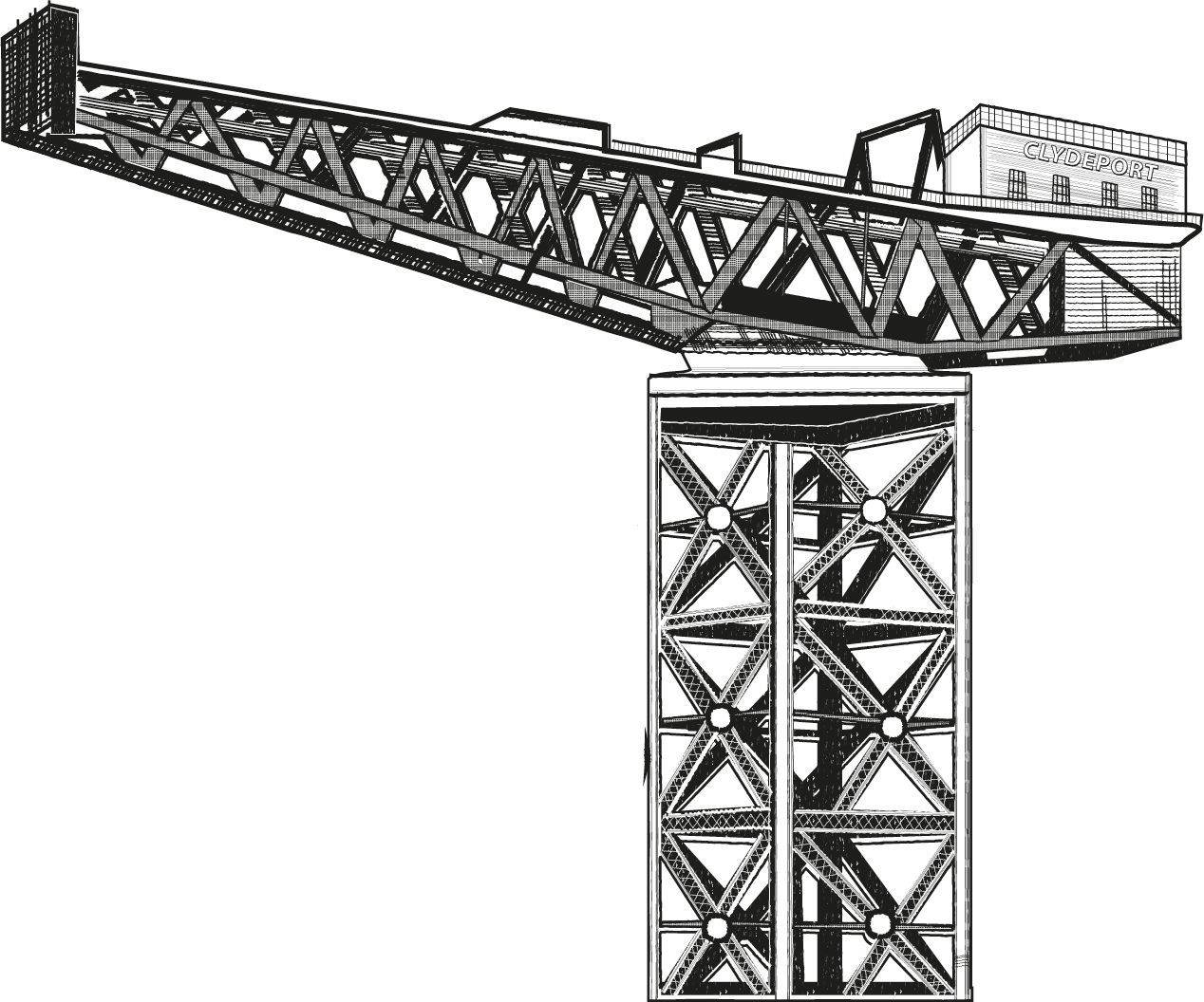 The Finneston Crane in Glasgow