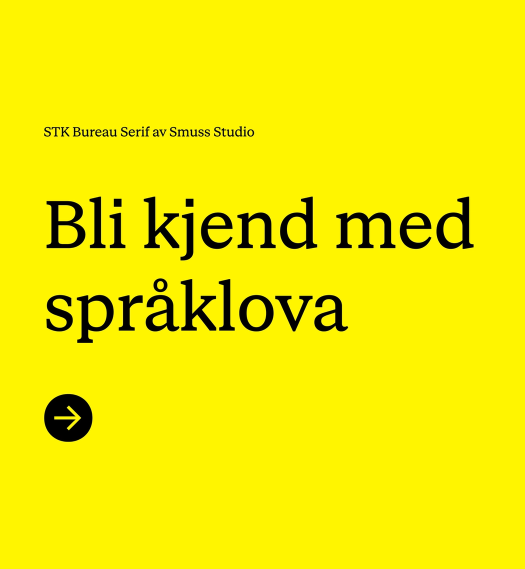 skriftsnitt bureau av smuss studio. en elegant serif som balanserer godt med den mer geometriske sansen