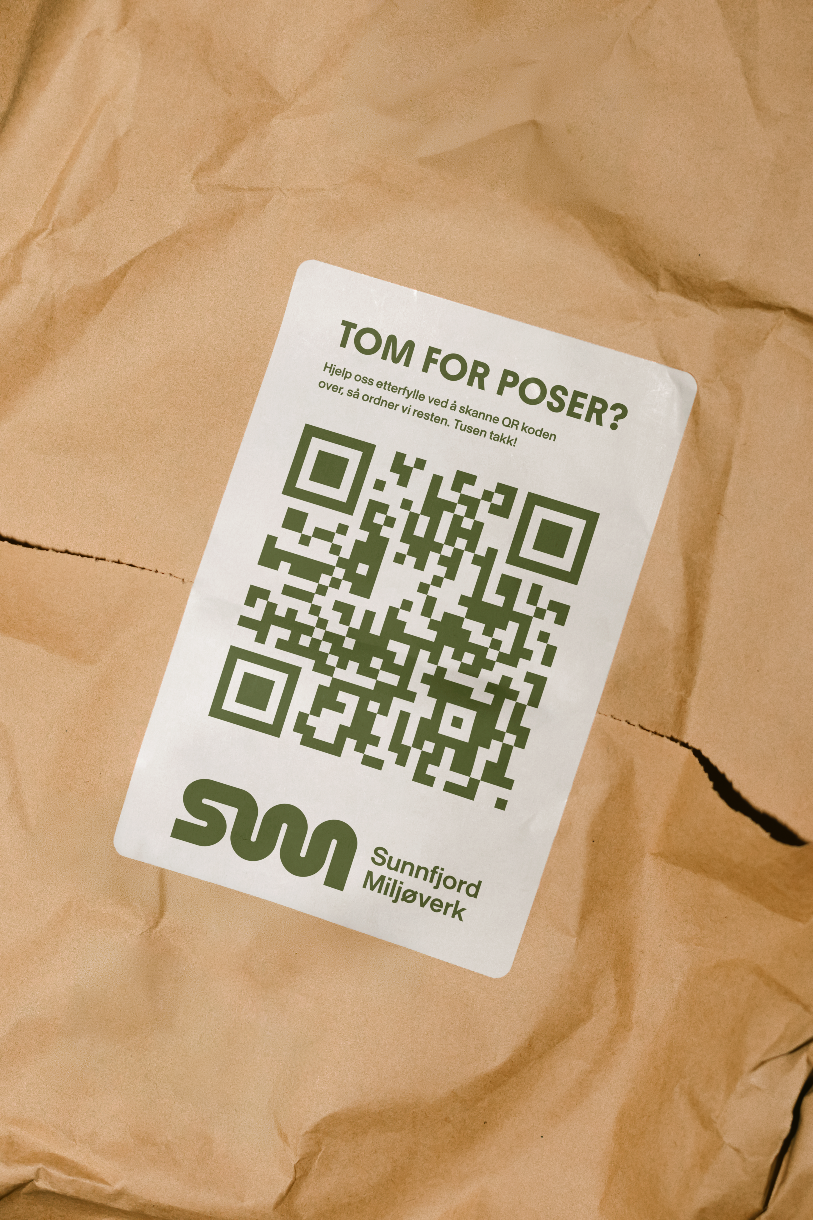 Sum identitet klistremerke