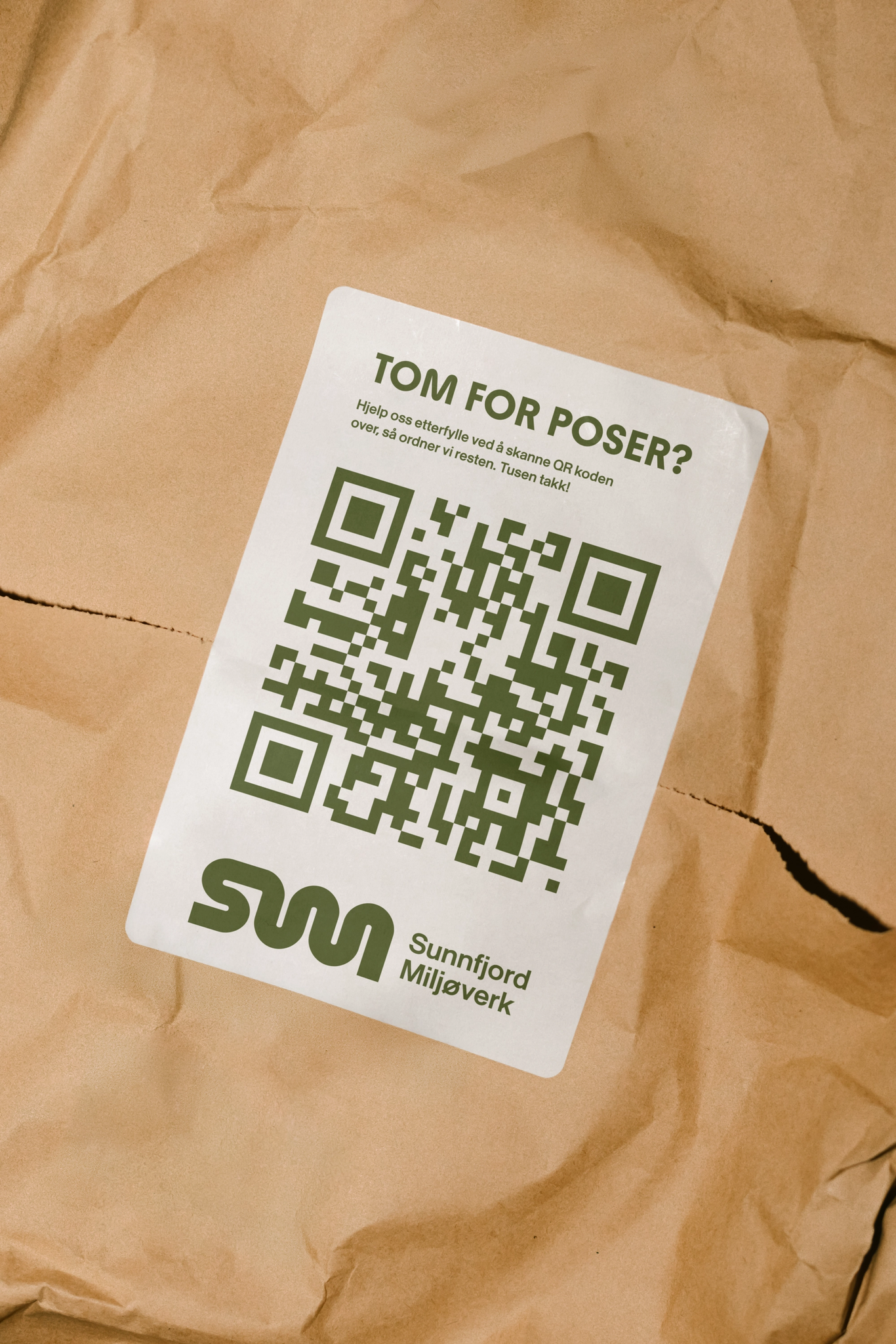 Sum identitet klistremerke