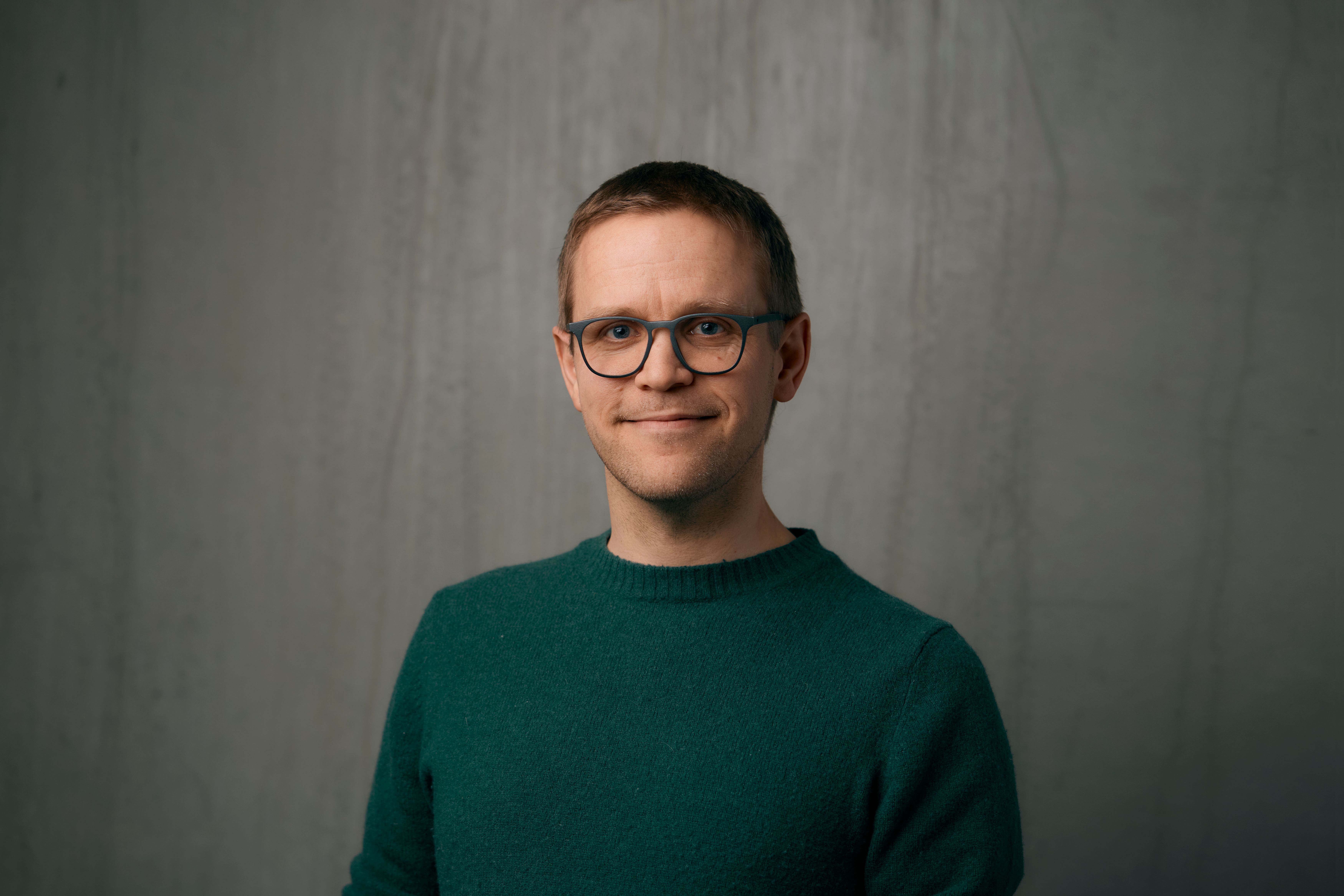 Portrett av Sverre A. Lunde-Danbolt