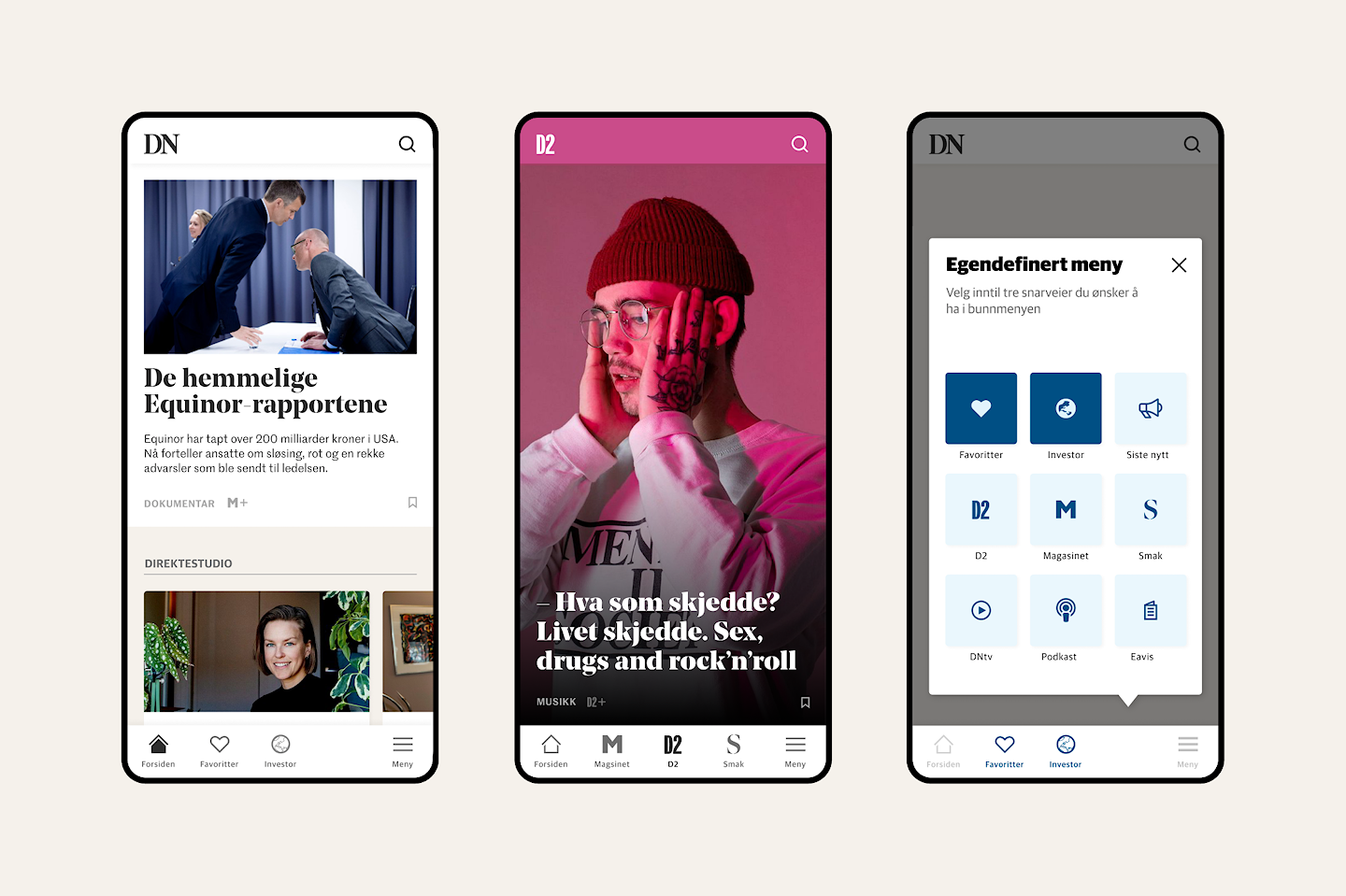 Dagens Næringsliv sin app
