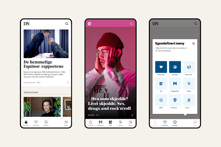 Dagens Næringsliv sin app