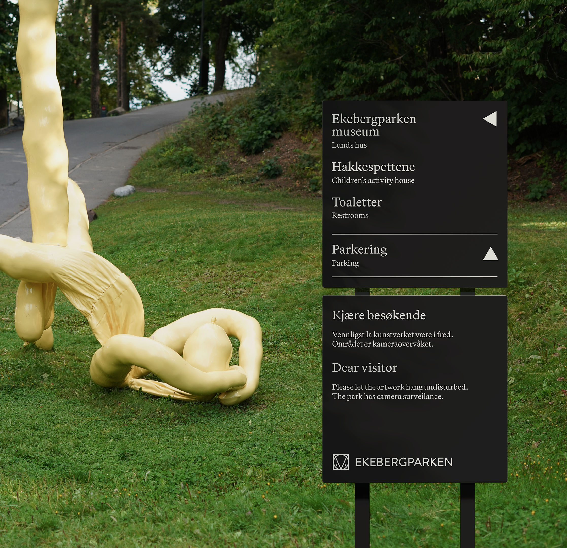 Ekebergparken skilt