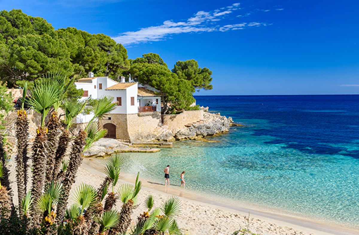 Beach in Majorca, Spain