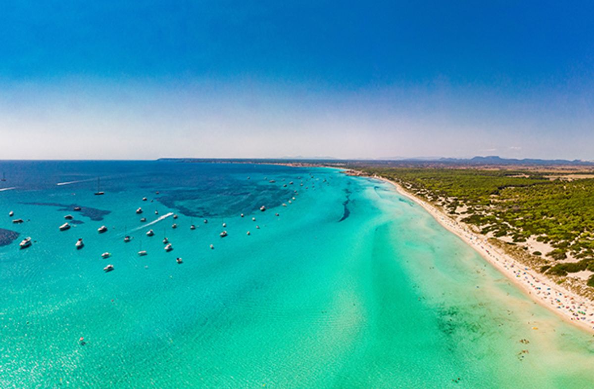 Es Trenc Beach, Majorca.