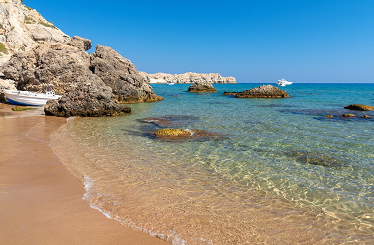 Rhodes beach