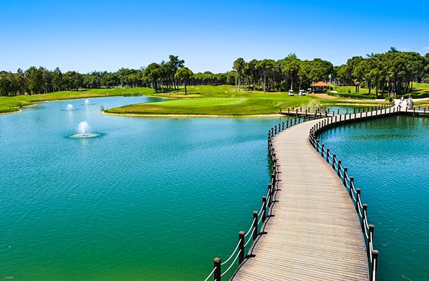 Golf course in Belek Turkey