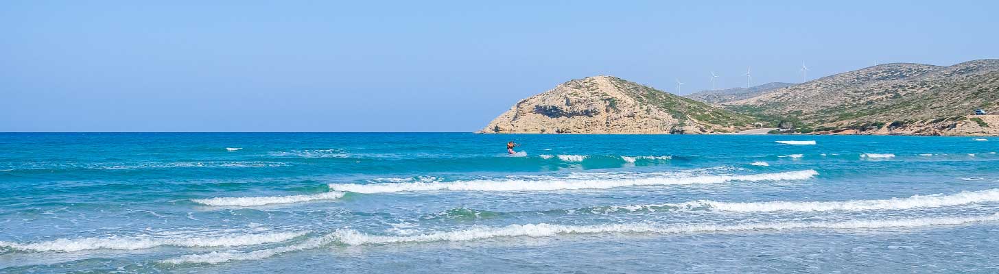 Kitesurfing in Rhodes