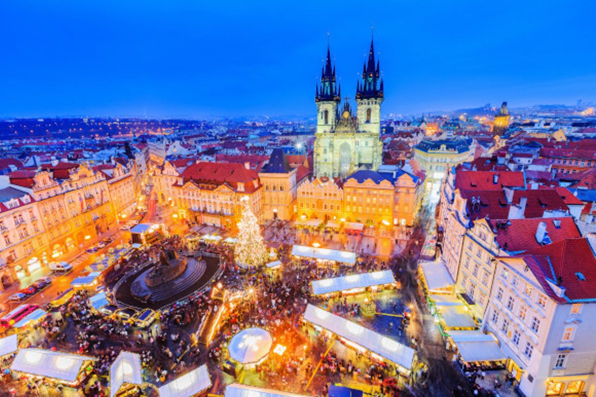 Prague Old Town Square Christmas Market