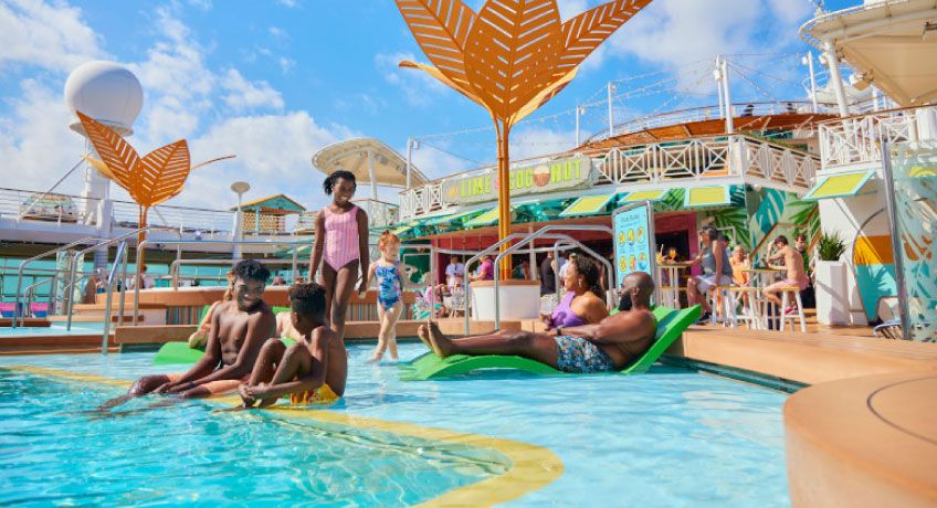 Pool on Freedom of the Seas