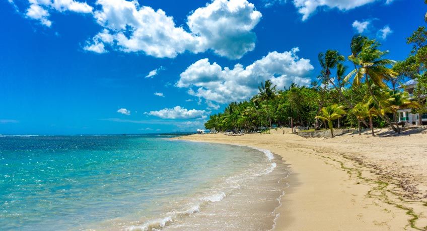 Beach in Puerto Plata, Dominican Republic