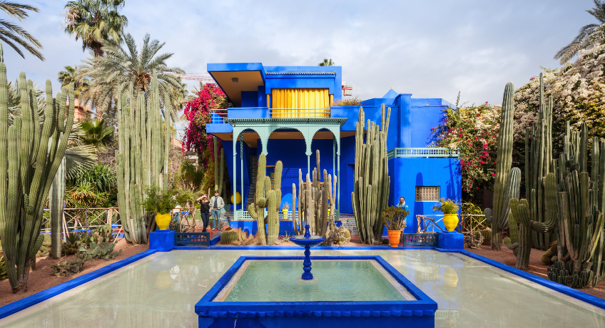 The Majorelle Garden View Marrakech