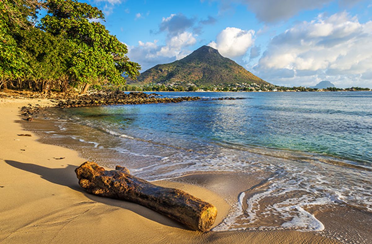 Beach in Mauritius