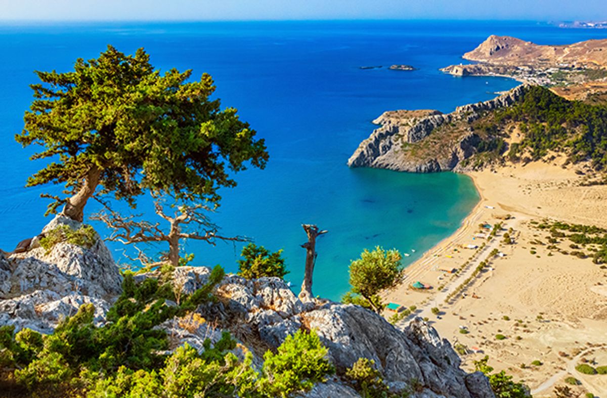 Tsambika Beach Rhodes