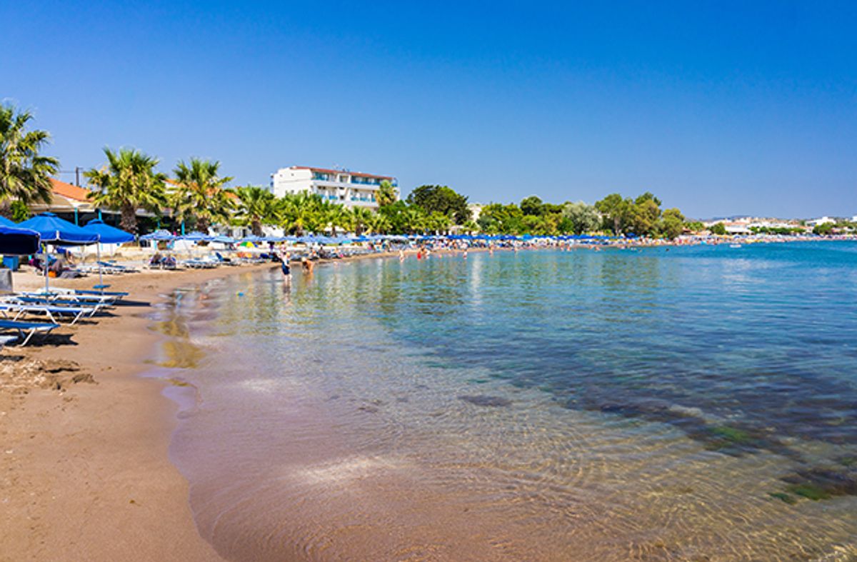 Faliraki Beach Rhodes