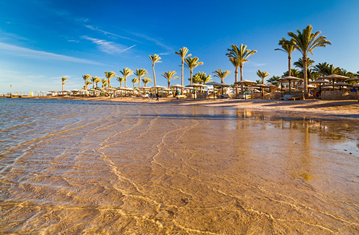 Beach in Hurghada Egypr