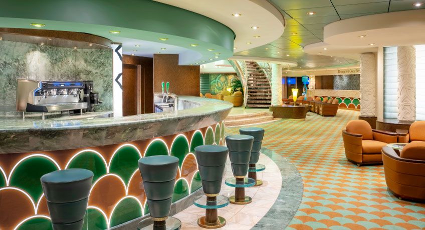 Bar on the MSC Poesia