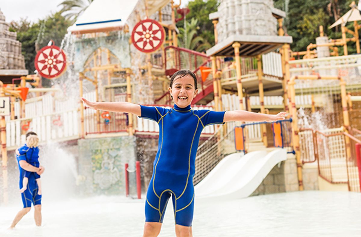 Child playing at Siam Park