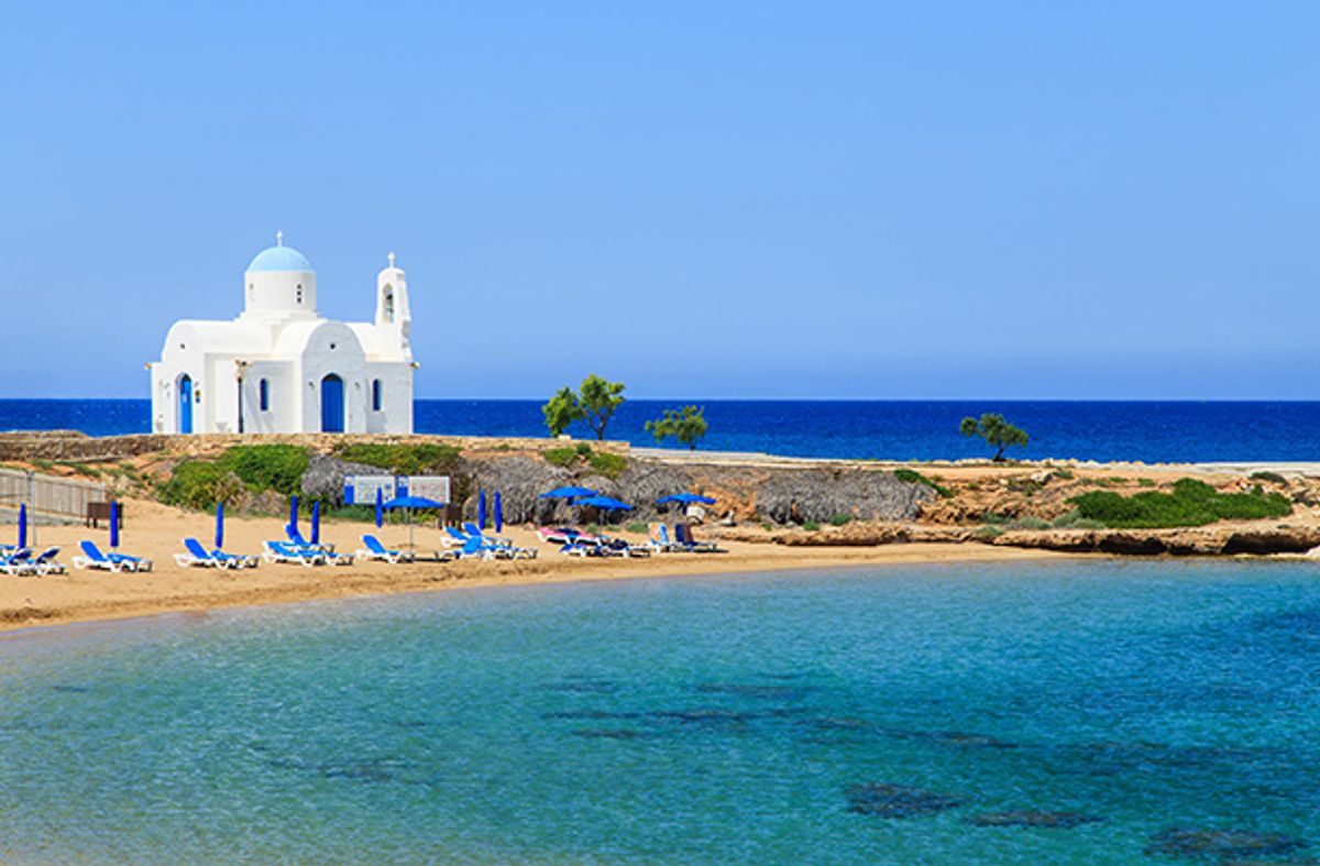 Church in Protaras, Cyprus