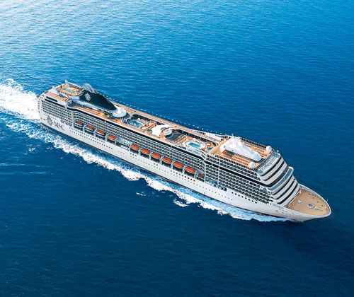 MSC Poesia at sea