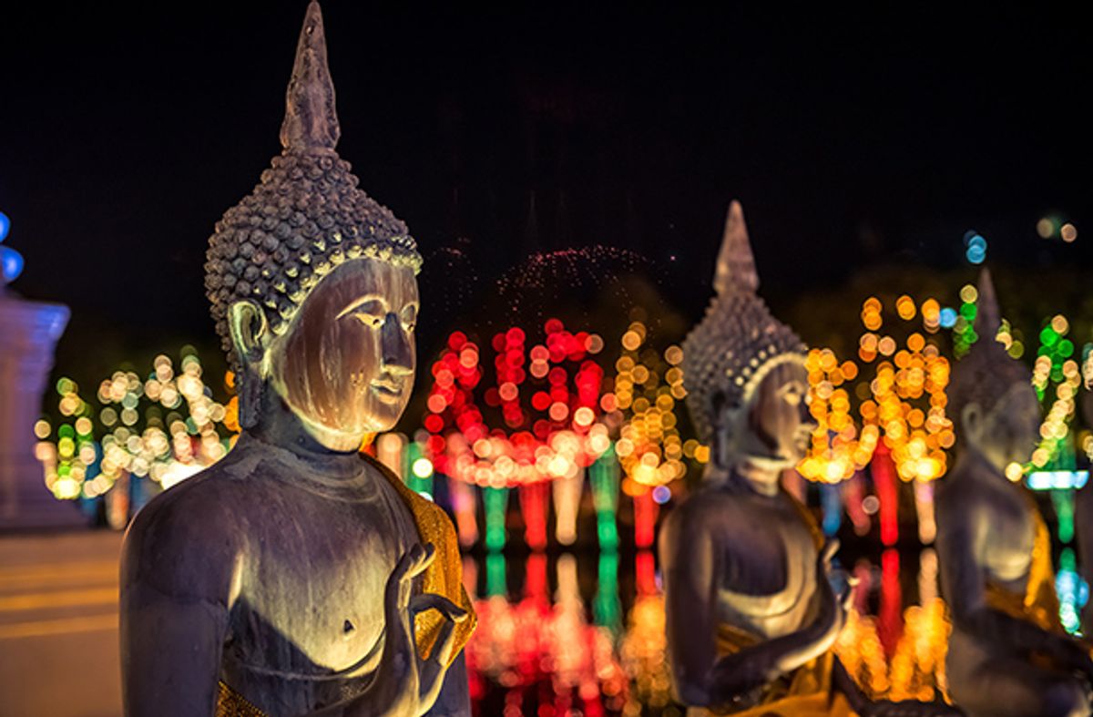 Buddha statues, Columbo