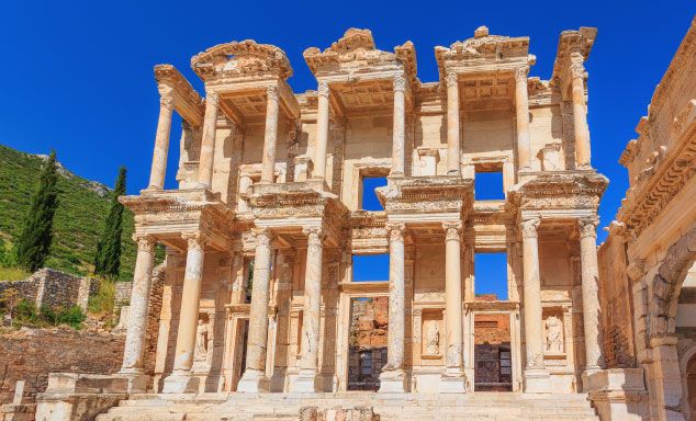 Ruins at Ephesus City in Izmir