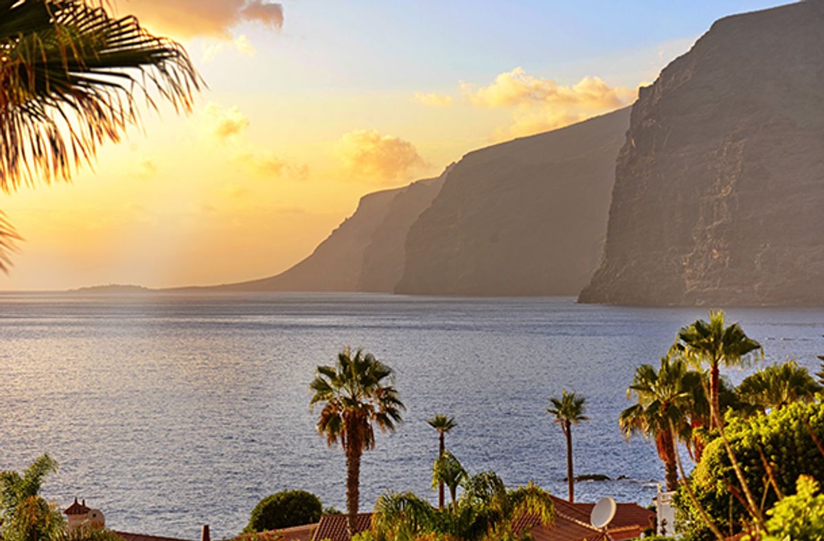 Sunrise in Tenerife Canary Islands