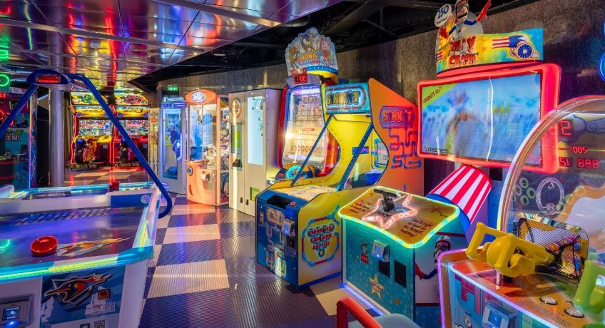 Arcade on the MSC World Europa