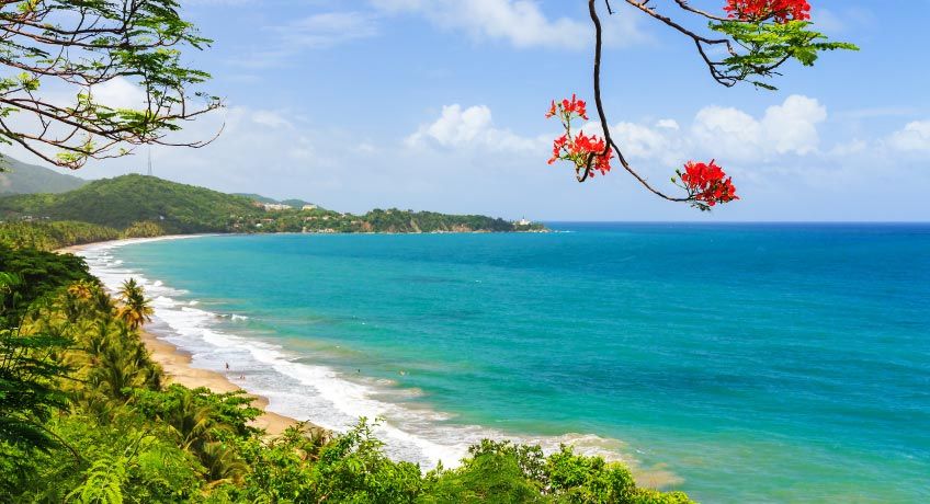 Beach in Puerto Rico