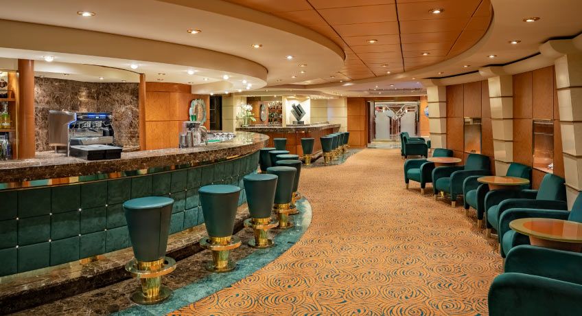 Bar on the MSC Poesia