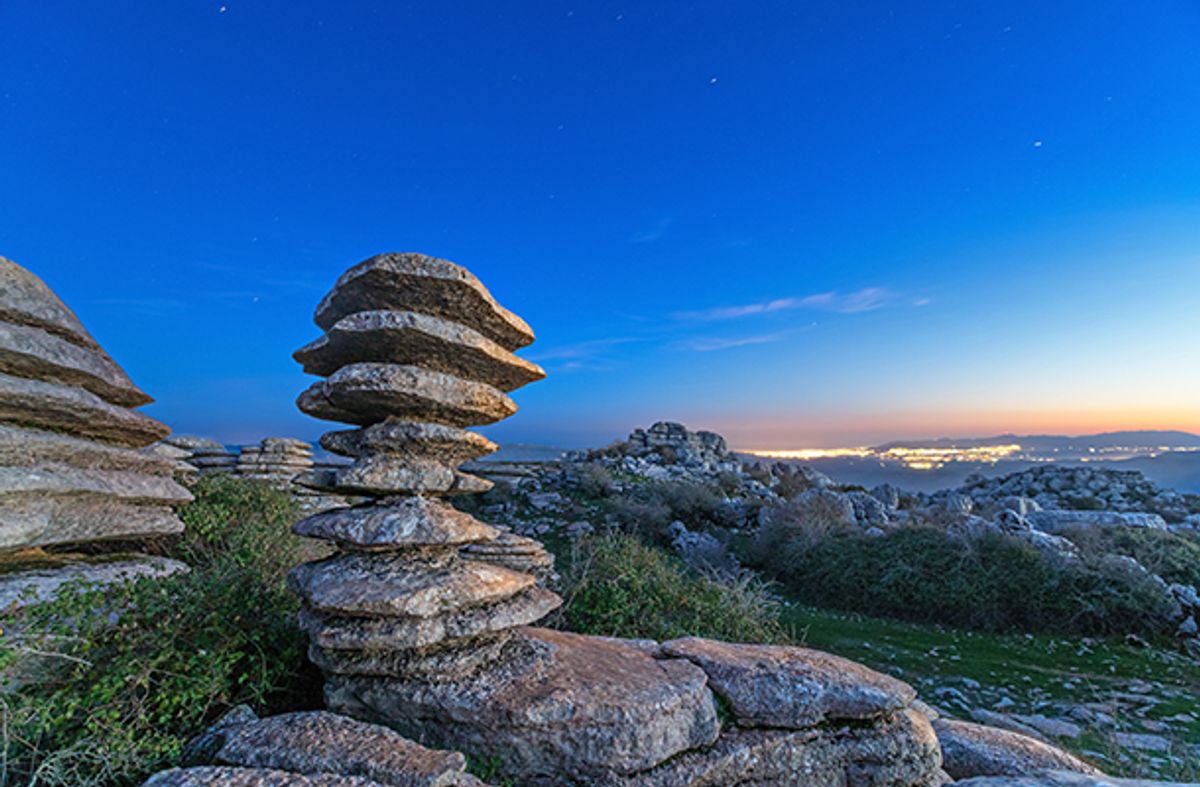 Torcal de Antequera Nation Park, Malaga, Costa del Sol