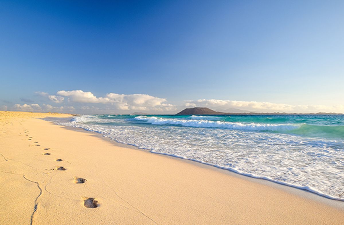 Corralejo Beach in Fuerteventura