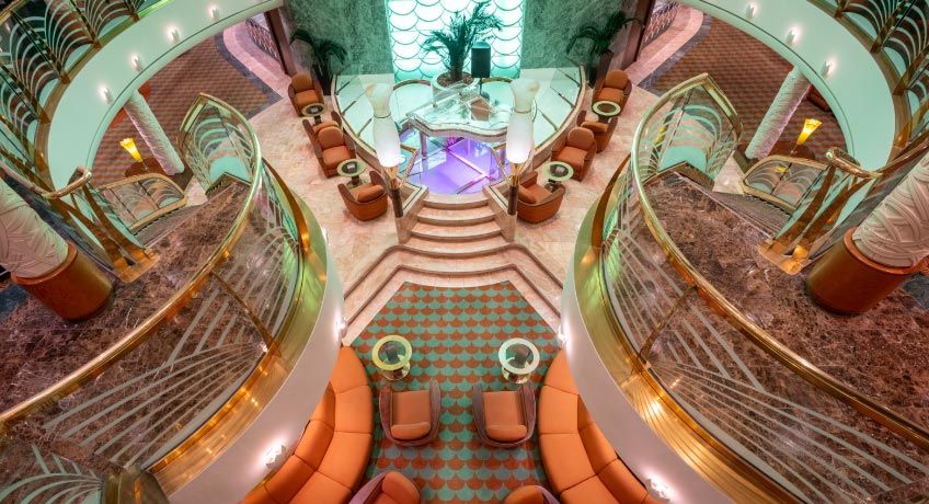 Galleria on the MSC Poesia