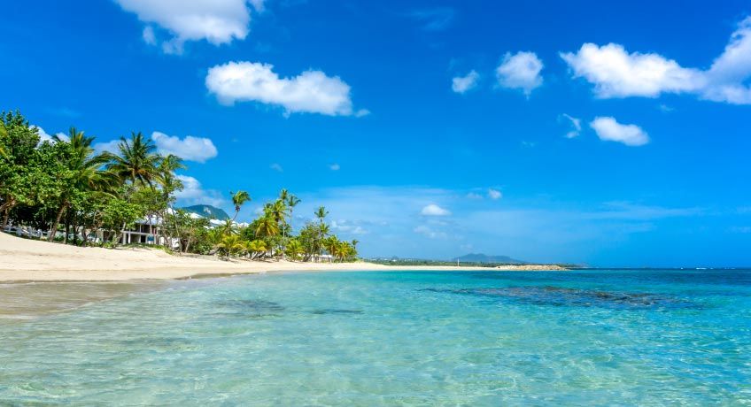 Beach in Puerto Plata, Dominican Republic