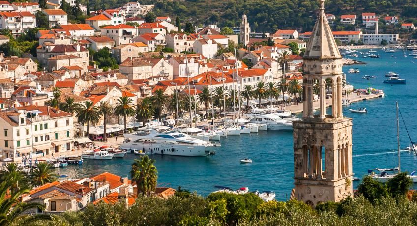 Hvar City on Hvar Island