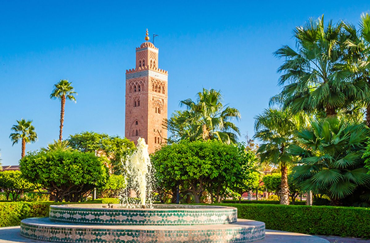 Koutoubia Mosque in Marrakech Morocco