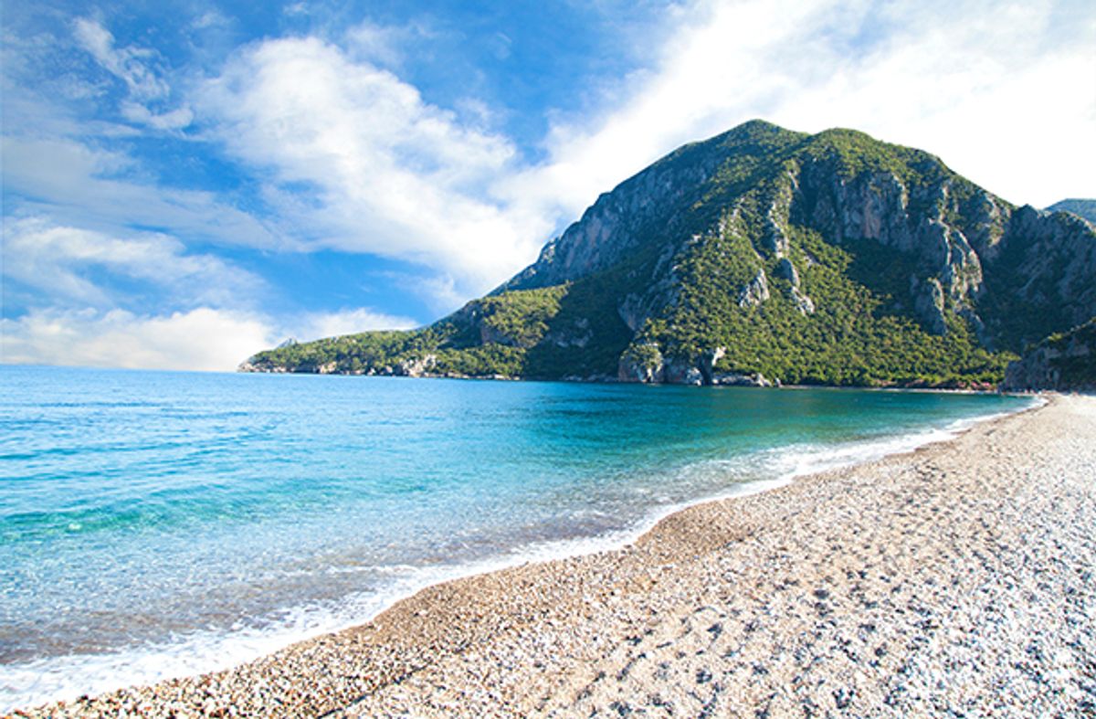 Beach in Antalya Turkey